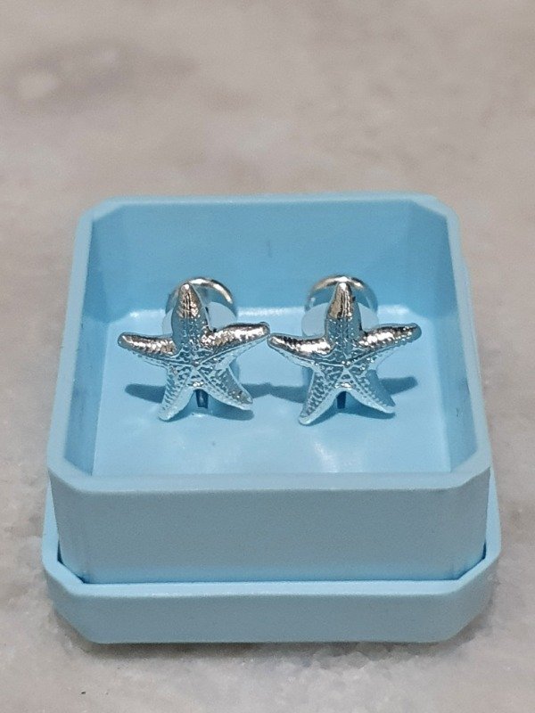 Abridores Estrellas de mar plata 925